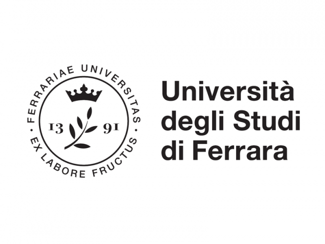Logo for L'Università degli Studi di Ferrara.